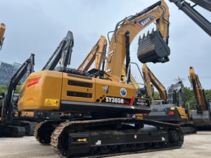 รถขุดมือสองรุ่น SY365H Pro ที่ได้รับการบำรุงรักษาอย่างดี  ซีรีส์ 365 รุ่น SY375H รถขุดตีนตะขาบมือสอง ประหยัดน้ำมัน - Product Image 5