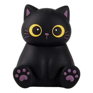 Support de téléphone Black Cat avec haut-parleur sans fil et éclairage LED RGB 5.2, longue autonomie de la batterie - Idéal pour le home cinéma, les fêtes et l'extérieur - Product Image 1