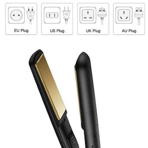 Yüksek kaliteli düzleştirici bigudi 2-in-1 saç düzleştirici hızlı ısıtma ile özel etiket seçenekleri, ev kullanımı için - Product Image 5