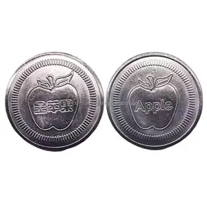 사용자 정의 도매 동전 푸셔 게임 기계 토큰 동전 재활용 맞춤형 아케이드 토큰 JO-TC-19