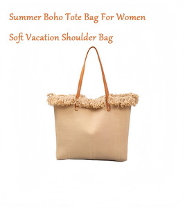 Wholesale Retro Style Vacation Handbags Casual High End <b>Large</b> Women <b>Bags</b> <b>Large</b> Capacity Foreign Trade <b>Canvas</b> Tote <b>Bags</b> - Product Image 6