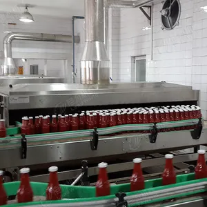 Leadworld 4 To 8 Heads Automatic Tomato Paste Thick Sauce Canned Filling Machine Production Line