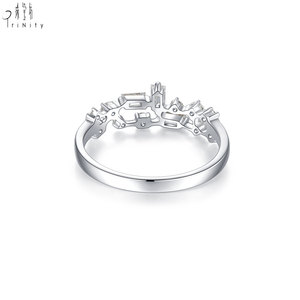 Nuevo Anillo de Diamantes de Diseño Encantador al por Mayor, Fabricante de Joyería Fina, Exportación de Joyería, Anillo de Diamantes Naturales Reales de Oro Sólido de 18K - Product Image 4