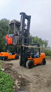 Japan Original Used Toyota 50 Diesel <b>Forklift</b> With 5 Ton Loading Capacity Low Price Good Performance - Product Image 2