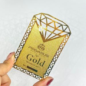 Tarjeta de Visita Metálica de Lujo con Corte Hueco, Personalizada, Grabada y Repujada - Product Image 5