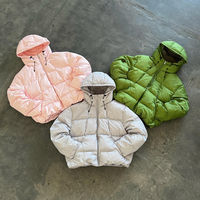 Veste matelassée réversible en laine YYSY pour homme, style streetwear hiver chaud, personnalisable par le fabricant