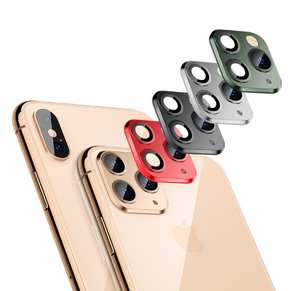 Miếng Dán Thay Đổi VÀI GIÂY Ống Kính Máy Ảnh Chuyển Đổi Cho <span class=keywords><strong>iPhone</strong></span> X XS XR MAX Đổi Thành <span class=keywords><strong>iPhone</strong></span> 11 PRO MAX - Product Image 1