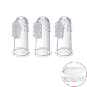 Spazzolino da denti per bambini, spazzolino da denti per dito in Silicone morbido per uso alimentare - Product Image 4