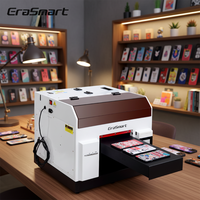 Machine d'impression UV Erasmart A4 pour gobelets bouteilles coques de téléphone pour petites entreprises