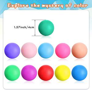 Pelotas de tenis de mesa multicolores personalizadas, pelotas de <span class=keywords><strong>ping</strong></span> <span class=keywords><strong>pong</strong></span> de plástico de 40mm, juego de beber, pelotas de cerveza <span class=keywords><strong>Pong</strong></span>, venta al por mayor, 150 uds/paquete - Product Image 3