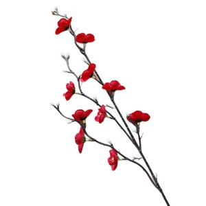 Venta Caliente Transfronteriza: Rama de Flor de Ciruelo Artificial de Seda Ecológica de Estilo Oriental de 54 CM, Mini <span class=keywords><strong>Chimonanthus</strong></span> de Simulación - Product Image 5
