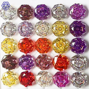 Rareté <span class=keywords><strong>Rose</strong></span> <span class=keywords><strong>Cut</strong></span> Zircon Cubique 8mm Millennium <span class=keywords><strong>Rose</strong></span> Octangle Forme CZ Pierre Synthétique Pierre Précieuse Lâche - Product Image 3