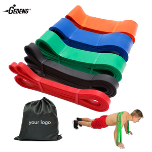 GEDENG 2026 Sport Custom Printed logo Loops Bandas De Resistencia Gym Fitness Equipment Exercise