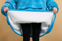 Sweat-shirt à capuche pour adulte, couverture d'hiver, polaire Sherpa, Ultra peluche, confortable, surdimensionné