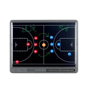 Tableau d'entraînement électronique amélioré 15 "/20" avec bloc-notes de football d'échecs Équipement d'entraînement de <span class=keywords><strong>basket</strong></span>-ball - Product Image 1