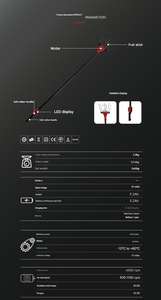 Máquina recogedora de frutas extensible eléctrica Componentes centrales Motor Herramienta de cosecha de aceitunas eficiente Máquina recogedora de aceitunas - Product Image 5