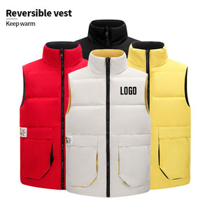Nouveau Gilet d'hiver <span class=keywords><strong>sans</strong></span> manches pour <span class=keywords><strong>femme</strong></span>, de travail et de loisirs en extérieur, broderie et logo personnalisé, vente en gros - Product Image 1