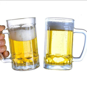 Juego de Jarras de Cerveza de Vidrio con Asa, Jarras de Cerveza Grandes de 16 oz para Congelador, Vasos para Beber, Vasos de 500 ml, Jarras de <span class=keywords><strong>Pub</strong></span> - Product Image 1