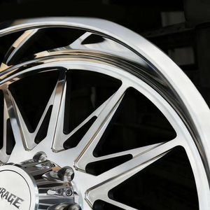 Jantes forgées sur mesure 20 22 24 26 pouces polies 6x139.7 pour Toyota Hilux <span class=keywords><strong>GR</strong></span> Sport Tacoma TRD Tundra 4Runner Trail - Product Image 3