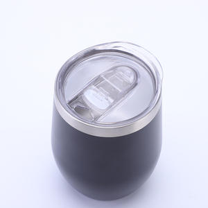 كوب عصري للاحتفالات على شكل قشرة بيضة بتصميم حرف U بسعة 12 أونصة، مزدوج الجدار من الفولاذ المقاوم للصدأ، معزول بتفريغ الهواء باللون الأحمر، مناسب للنبيذ والبيرة - Product Image 3