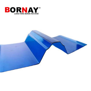 Plaques de toiture ondulées en <span class=keywords><strong>polycarbonate</strong></span>, matériau de construction pour serres, panneaux ondulés en plastique, plaques de toiture ondulées en PC - Product Image 1