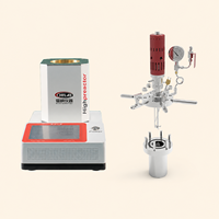 Max 350 ℃   Autoclave de laboratoire ZN-FJ en état de marche, pression de conception 12,5 MPa, en alliage de nickel Inco, accessoires de sécurité complets en option, ensemble assemblé