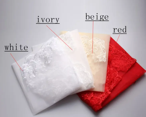 Customize Cap <b>Sleeve</b> Plus Size African With Detachable Skirtv Pearl Beaded Wedding Dress - Product Image 5