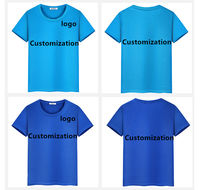 100% katoenen custom T-shirt kinderen korte mouwen puur wit katoenen T-shirt voor jongens meisjes custom T-shirts met logo