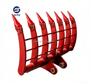 Râteaux d'excavatrice : Meilleur prix, godets haute capacité pour <span class=keywords><strong>la</strong></span> construction agricole et le défrichement des terres - Product Image 1