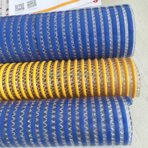 <strong>Fiber</strong> <strong>Braids</strong> Reinforced Pvc Suction <strong>Hose</strong> 150mm PVC Helix <strong>Fiber</strong> Composite Suction Water <strong>Hose</strong> Pipe - Product Image 3
