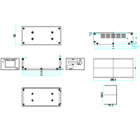 Casing ponsel presisi lembaran logam aluminium baja tahan karat cetakan elektronik penutup cangkang BoxCabinetForEquipment