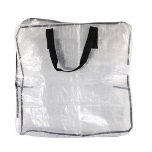 High Quality Large Capacity Polypropylene Woven Pack Moving Storage Bag Waterproof Duffel Bag with Sewing Technics - Product Image 2