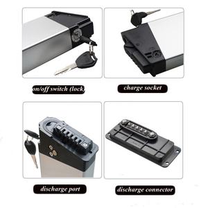 48V 14.5Ah 15Ah Kristall RX20 750W للطي Ebike بطارية 48V 10Ah 10.4Ah 12.8Ah 350W 500W الكهربائية دراجة بطارية Lankeleisi - Product Image 4