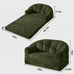 <span class=keywords><strong>Canapé</strong></span> moderne en velours côtelé en forme de coquille, <span class=keywords><strong>2</strong></span> <span class=keywords><strong>places</strong></span>, compressé sous vide, pour salon et villa, vente en gros OEM - Product Image 2
