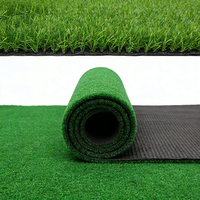 Césped Artificial de Alta Resistencia de 28 mm para Patios de Lujo, Césped Sintético Verde Denso Realista para Arquitectura Paisajística