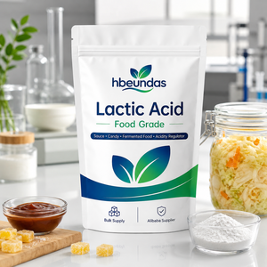 Acide <span class=keywords><strong>lactique</strong></span> de qualité alimentaire en vrac, régulateur d'acidité pour sauces, bonbons, aliments <span class=keywords><strong>ferment</strong></span>és, certifié HACCP ISO HALAL KOSHER, durée de conservation de 24 mois - Product Image 2