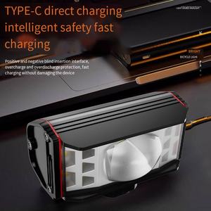 <span class=keywords><strong>Phare</strong></span> de vélo LED 1800 lumens, lampe de poche <span class=keywords><strong>pour</strong></span> VTT, conduite de nuit, camping, batterie rechargeable, étanche IP65 - Product Image 5