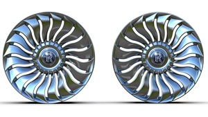 ล้อขนาด<span class=keywords><strong>17</strong></span>นิ้ว<span class=keywords><strong>ขอบ</strong></span>8รูโลหะผสมเงินปลอมสำหรับ Dodge RAM 3500 Van (1994-2003) - Product Image 3