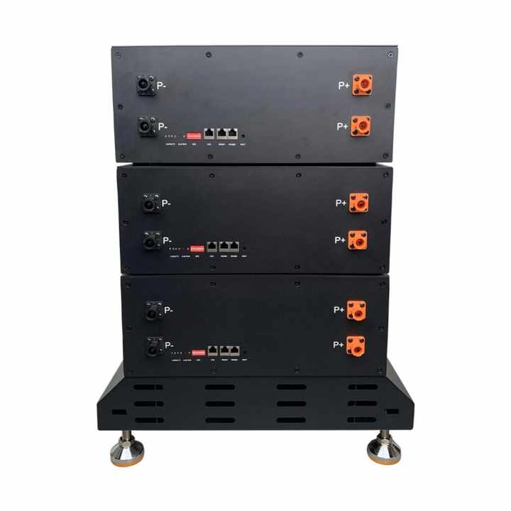 48V 51.2V LiFePO4 Lithium Phosphate Battery Pack DIY Kits Set Case Assemble Box with BMS