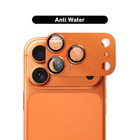 Protection d'écran d'objectif d'appareil photo en verre trempé monobloc en alliage d'aluminium pour iPhone 17 Pro Max