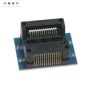 Adaptador Sop28 a Dip28, conector de 28 pines, paso de 1,27 mm, Qts-28-1.27-04 para pruebas de circuitos integrados - Product Image 1