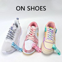Lacets de chaussures en polyester épais de haute qualité, monocouche, 6,5 mm de large, lacets plats colorés pour baskets, qualité supérieure, par paire