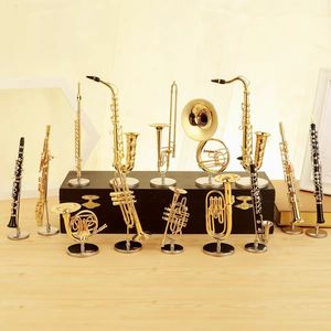 Instruments de Musique Mini <span class=keywords><strong>Tuba</strong></span> Instrument Cornet Sousaphone Trompette Saxophone Cornet Or Cadeau Musical Mini Trompette <span class=keywords><strong>Trombone</strong></span> Batterie - Product Image 2