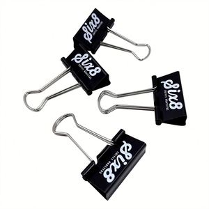Custom-Made Metal <b>Binder</b> <b>Clip</b> with Creative Patterns - Ideal for Office and Promotional Use - Product Image 2