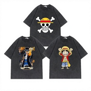 32 Styles Good Quality Unisex Anime Knitted T-Shirts Monkey D Luffy Roronoa Zoro Sanji Saber Ace Cosplay Costume Quick Dry - Product Image 2