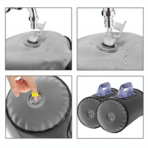 CZFIT 15/20lb Military-Style PVC Water Power Bag | Portable Unstable Load Challenge | Unisex | Custom Logo Available | for Sport - Product Image 5