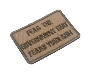 ขายส่งผ้าปักป้ายยุทธวิธี Blue Lives Matter โหมดสัตว์ร้ายบนป้ายศีรษะพร้อมที่ยึดห่วงตะขอ - Product Image 3