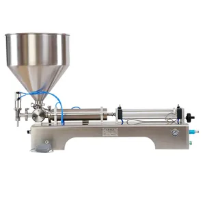 Automatic 4 Nozzle Heads Milk Fill Pack And Packing Capping Chocolate Honey Liquid pneumatic filling machine