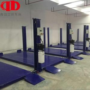 Plateforme élévatrice hydraulique verticale à quatre poteaux pour stationnement automobile, élévateur de voitures à quatre poteaux pour empilage de véhicules - Product Image 6