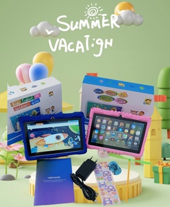 Trẻ Em Máy Tính Bảng Giá Rẻ 7-Inch Nhà Máy Bán Buôn Android 13 Trẻ Em Của Giáo Dục Và Giải Trí Máy Tính Bảng Với Phim Hoạt Hình Tai Nghe - Product Image 3